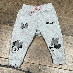 Baby 6-9 month Disney Minnie Mouse jogger sweatpants